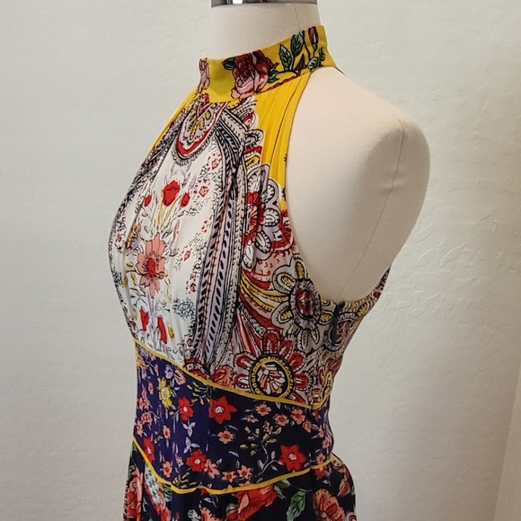 Maeve Anthropologie GORGEOUS Halter Maxi Dress - Picture 4 of 13